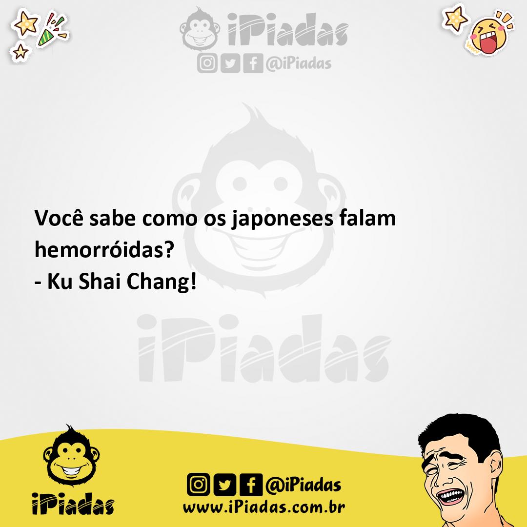 Ilustração da piada Hemorróidas no iPiadas