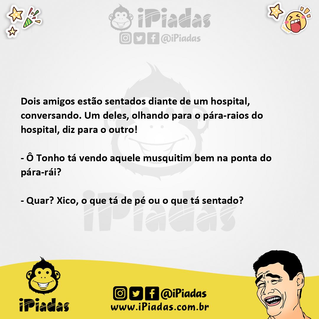 Ilustração da piada Mineirinho olho bionico no iPiadas