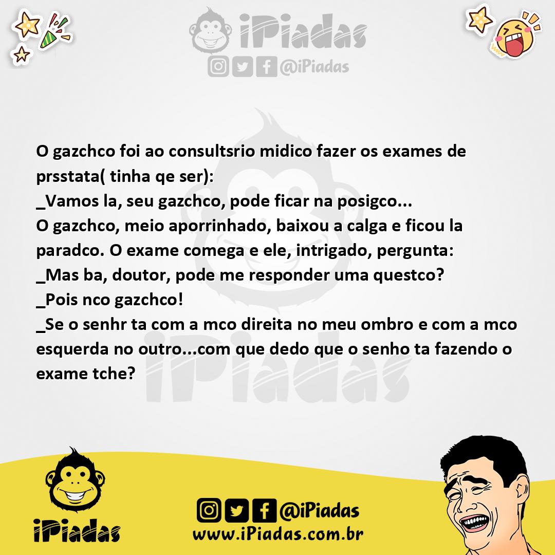 Ilustração da piada O exigente no iPiadas