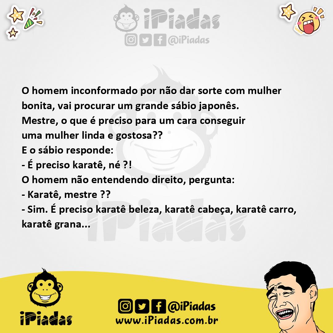 Ilustração da piada Sabedoria Oriental no iPiadas