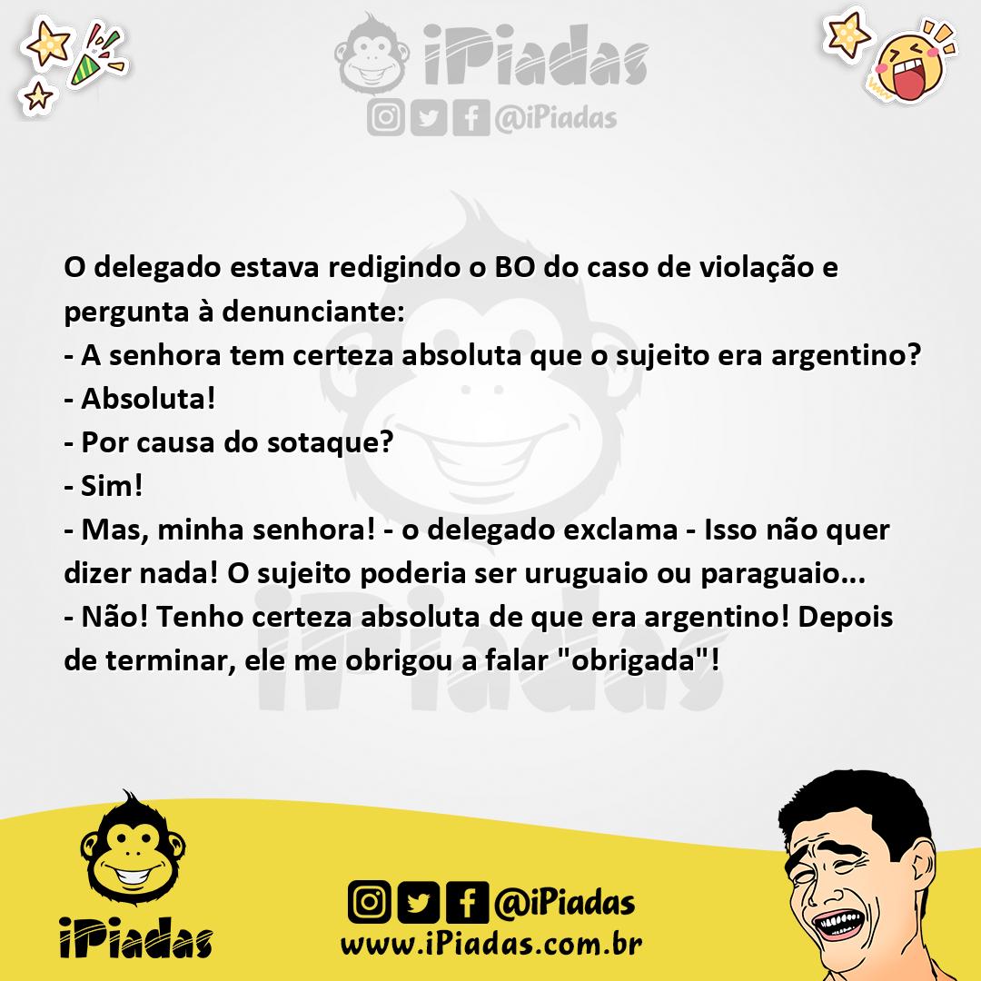 Ilustração da piada Tarado Mercosul no iPiadas