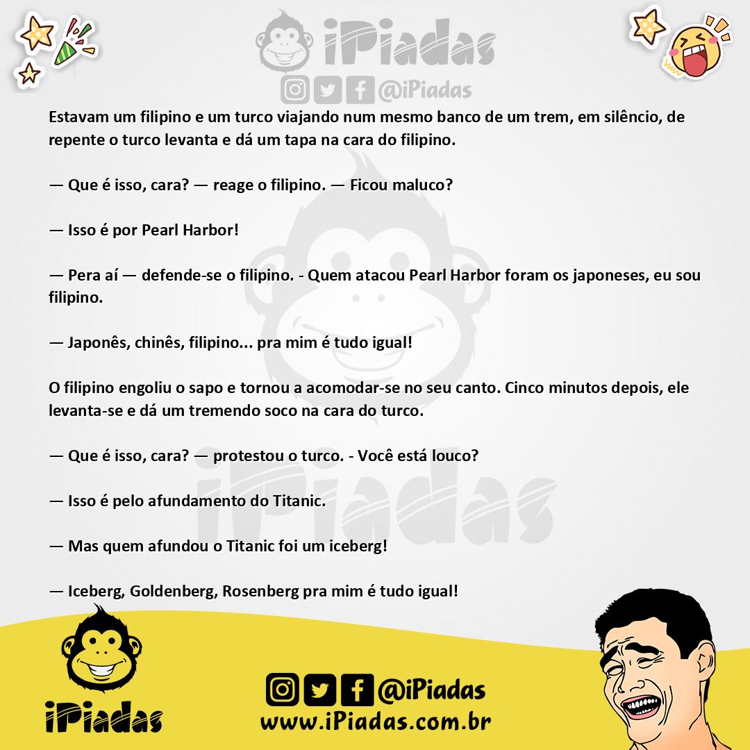 Ilustração da piada Vingança tardia no iPiadas