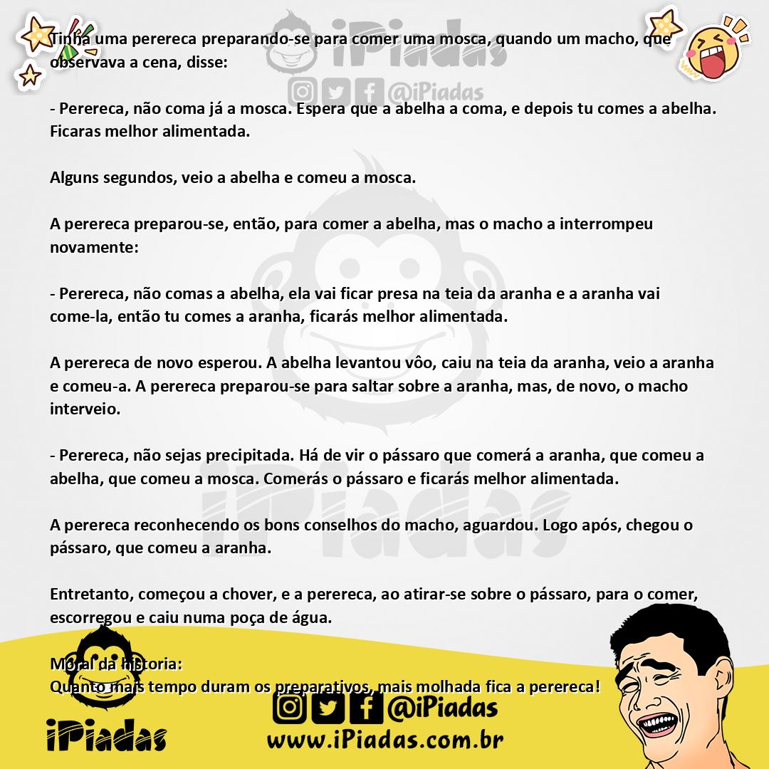 A fábula da perereca