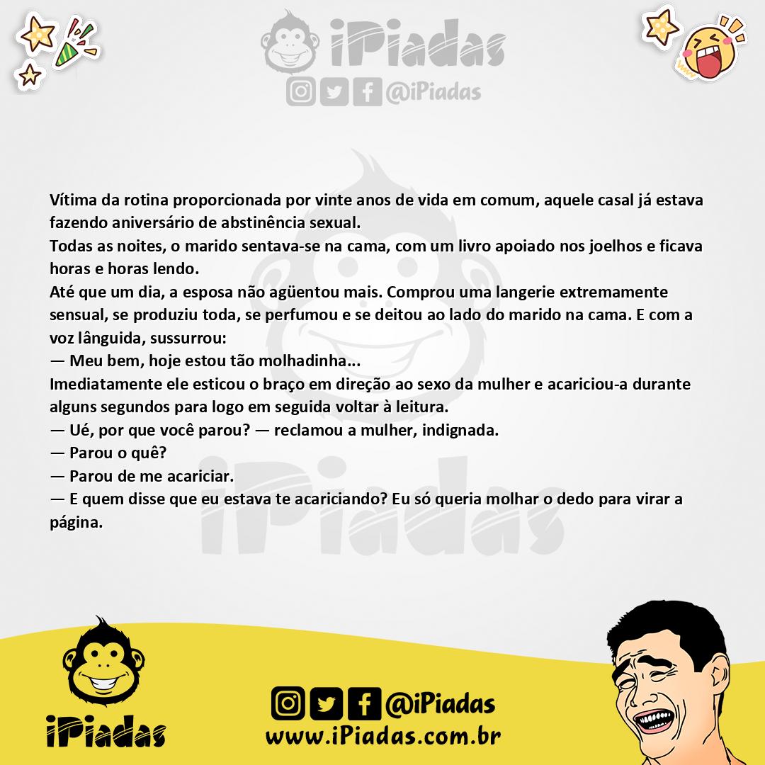 Ilustração da piada Leitura Dinâmica no iPiadas