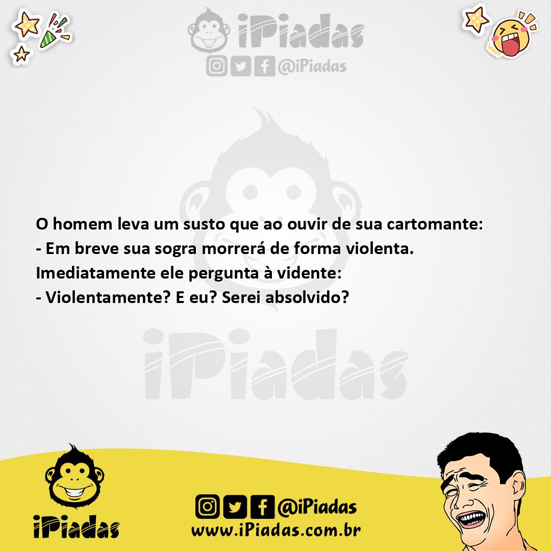 Ilustração da piada Sogra sendo violentada no iPiadas