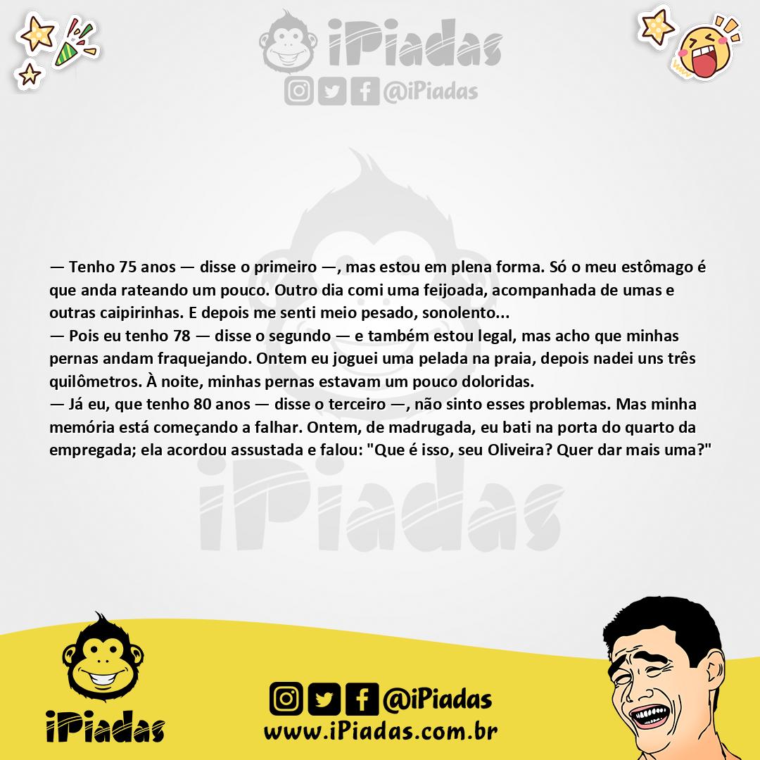 Ilustração da piada Em Plena Forma no iPiadas