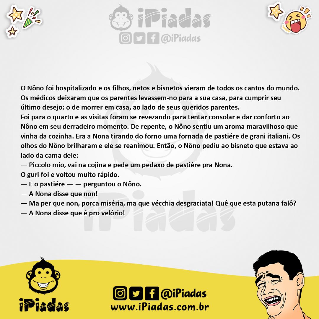 Ilustração da piada Família Italiana no iPiadas